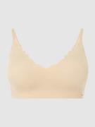 Skiny Bustier aus Mikrofaser Modell 'Micro Lovers' - wattiert in Beige...