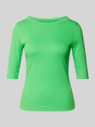 Marc Cain T-Shirt mit 3/4-Arm in Apfel, Größe 34