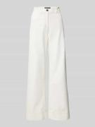 Marc Cain Jeans mit 5-Pocket-Design in Offwhite, Größe 36