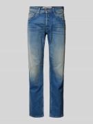 Replay Straight Fit Jeans im 5-Pocket-Design Modell 'GROVER' in Jeansb...