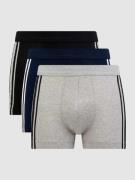 Schiesser Trunks mit Stretch-Anteil im 3er-Pack in Marine, Größe S