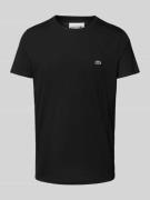 Lacoste T-Shirt mit Rundhalsausschnitt Modell 'Supima' in Black, Größe...