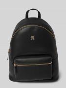 Tommy Hilfiger Rucksack mit Logo-Applikation in Black, Größe 1