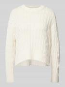 Tommy Hilfiger Strickpullover aus reiner Baumwolle mit Rundhalsausschn...