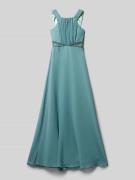 G.O.L. Abendkleid mit Zierperlenbesatz in Mint, Größe 152