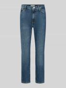 Mango Regular Fit Jeans im 5-Pocket-Design Modell 'CLAUDIA' in Jeansbl...