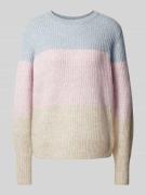 Vila Strickpullover mit Rundhalsausschnitt Modell 'POLLIE' in Beige, G...