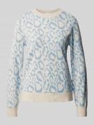 Vila Strickpullover mit Rundhalsausschnitt Modell 'RIL' in Hellblau, G...