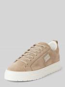 Antony Morato Low Top Sneaker aus Leder mit Label-Detail in Camel, Grö...