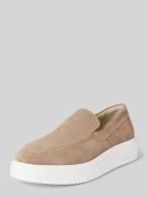 Steve Madden Loafer mit strukturierter Sohle Modell 'FLETCHER' in Taup...