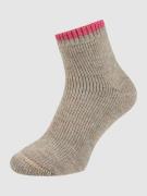 Falke Socken mit Alpaka-Anteil Modell 'Cosy Plush' in Beige Melange, G...