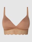 Skiny Soft-BH mit Spitze in Beige, Größe 38AB