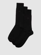 BOSS Socken mit Label-Detail im 3er-Pack in Black, Größe 39-42