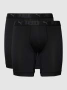 Puma Boxershorts mit elastischem Logo-Bund im 2er-Pack Modell 'Sport' ...