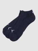 Puma Sneakersocken mit Stretch-Anteil im 3er-Pack in Marine, Größe 39-...