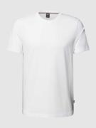 BOSS T-Shirt aus Baumwolle Modell 'Thompson' in Weiss, Größe L