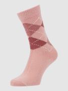 Burlington Socken mit Label-Detail Modell 'WHITBY' in Hellrosa, Größe ...