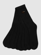 camano Socken mit Label-Print in Black, Größe 47-49