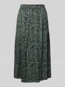 miss goodlife Midirock mit elastischem Bund in Anthrazit, Größe M