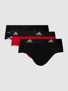 ADIDAS SPORTSWEAR Slip mit Logo-Bund im 3er-Pack in Rot, Größe S