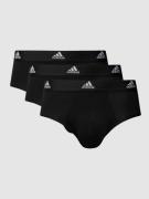 ADIDAS SPORTSWEAR Trunks mit Label-Schriftzug im 3er-Pack in Black, Gr...