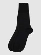 Falke Socken mit Label-Print im 3er-Pack in Black, Größe 39/40