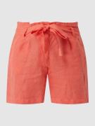 Frieda & Freddies Bermudas aus Leinen in Orange, Größe 34