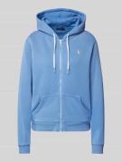 Polo Ralph Lauren Sweatjacke mit Kapuze in Blau, Größe L