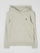 Jack & Jones Hoodie mit Känguru-Tasche Modell 'Star' in Offwhite Melan...