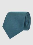 Blick Krawatte aus reiner Seide in Petrol, Größe 1