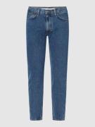 Mango Cropped Tapered Fit Jeans mit Stretch-Anteil Modell 'Ben' in Jea...