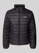 EA7 Emporio Armani Daunenjacke mit Label-Print Modell 'TRAIN CORE' in ...