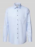 ETERNA Modern Fit Business-Hemd mit Kentkragen in Hellgrau, Größe 40