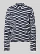 Someday Strickpullover mit Stehkragen Modell 'Tamie' in Marine, Größe ...