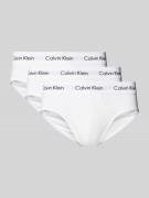 Calvin Klein Underwear Slip mit Label-Bund im 3er-Pack in Weiss, Größe...