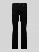 camel active Regular Fit Jeans im 5-Pocket-Design in Black, Größe 31/3...