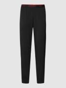 HUGO Sweatpants mit Label-Stitching Modell 'Unite' in Black, Größe L