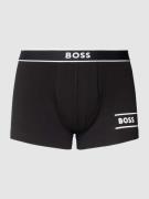 BOSS Trunks mit Logo-Bund Modell 'LOGO' in Black, Größe L