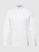 OLYMP Level Five Slim Fit Businesshemd aus Baumwoll-Mix in Weiss, Größ...