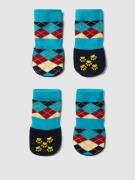 Happy Socks Hundesocken mit Noppen und Muster Modell 'ARGYLE DOG SOCK'...