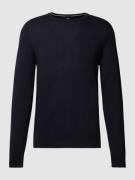 JOOP! Collection Pullover aus Merinowolle Modell 'Denny' in Marine, Gr...