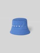 Marni Bucket Hat aus reiner Baumwolle in Blau, Größe L