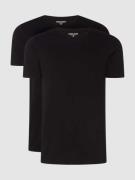 Jack & Jones Comfort Fit T-Shirt im 2er-Pack in Black, Größe L