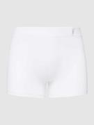Schiesser Trunks mit Steppnähten in Weiss, Größe S