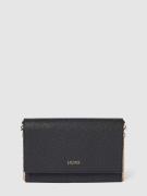 Liu Jo White Clutch mit Strukturmuster Modell 'Manhattan' in Black, Gr...