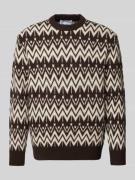 SELECTED HOMME Strickpullover mit gerippten Abschlüssen Modell 'PINE' ...