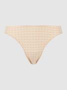 Marie Jo String mit Strukturmuster Modell 'Avero Thong' in Beige, Größ...