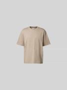 Filippa K T-Shirt aus reiner Baumwolle in Beige, Größe L