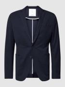 s.Oliver BLACK LABEL 2-Knopf-Sakko mit Reverskragen in Black, Größe 50