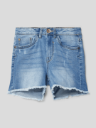 Garcia Jeansshorts mit Label-Patch in Jeansblau, Größe 158